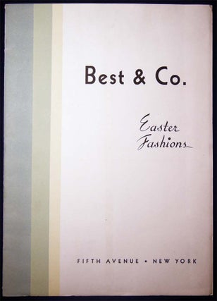 Item #027316 1931 Best & Co. Easter Fashions. Americana - 20th Century - Business History -...
