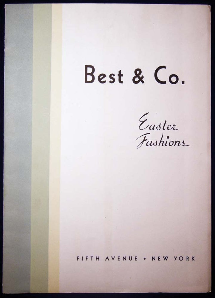 Item #027316 1931 Best & Co. Easter Fashions. Americana - 20th Century - Business History - Fashion - Best, Co.