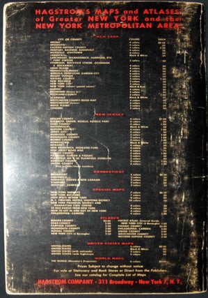 Circa 1940 Hagstrom's Pocket Atlas of Huntington Township Suffolk County Long Island, New York