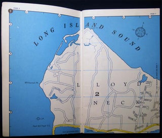 Circa 1940 Hagstrom's Pocket Atlas of Huntington Township Suffolk County Long Island, New York