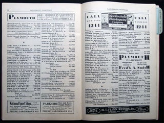 Larchmont Only Directory & Business Guide 1935 Winter 1936