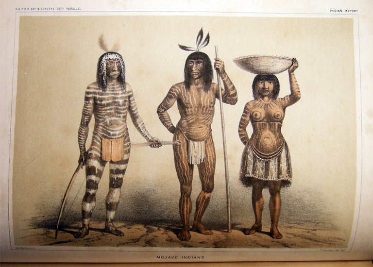 Item #027450 Report Upon the Indian Tribes, By Lieut. A.W. Whipple, Thomas Ewbank, Esq. And Prof. Wm. W. Turner. Americana - 19th Century - Exploration - Travel - Anthropology - Native American.