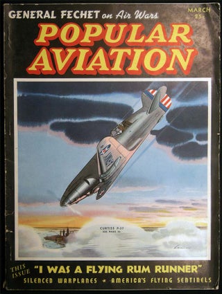 Item #027469 Popular Aviation Volume XXII March, 1938 Number 3. Americana - 20th Century -...