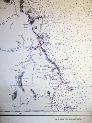 Australia East Coast Cape Grafton to Double Point From British Surveys Between 1848 and 1924