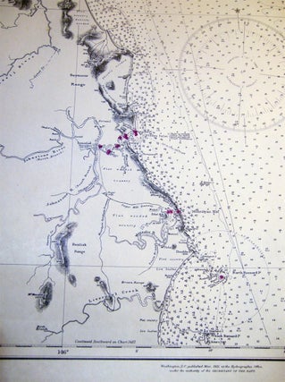 Australia East Coast Cape Grafton to Double Point From British Surveys Between 1848 and 1924