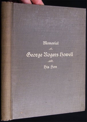 Item #027559 In Loving Memory of George Rogers Howell, M.A. And His Son George Seymour Howell....