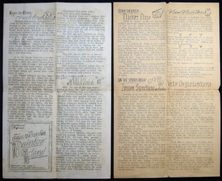 1946 Eight Issues of the Illustrated Shipboard Published Newsletter "Seaweed" of the S.S. Fairmont Victory