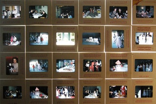 1959 - 1960 Group of 80 35mm Color Slides of the Junior Woman's Club Of Delaware Township New Jersey: Culinary Contests, Costume Events, Club Dinners & Community Activities.