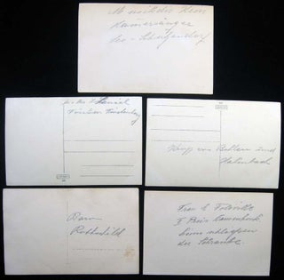 Circa 1920 Collection of Photographs of Horse Show Jumping & Other Equestrian Activities in Germany; Celebrity Attendees Including Rothschild, Furstenberg, Krupp, Schutzendorf.