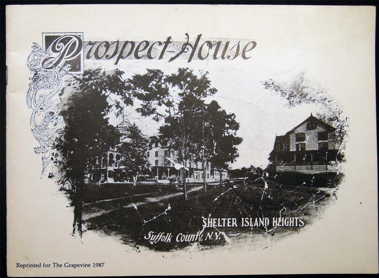 Item #027652 Prospect House Shelter Island Heights Suffolk County, N.Y. Americana - Shelter Island - Long Island New York.