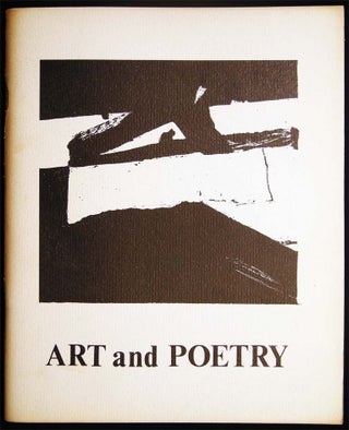 Item #027680 Art and Poetry the Relationship Between the Two Arts in the Twentieth Century Tweed...