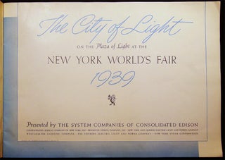 The City of Light On the Plaza of Light at the New York World's Fair 1939