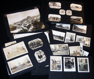 Item #027793 1918 -1920 Military & Social Visual History: Photograph Album Oklahoma & Western...