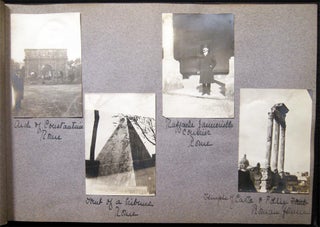 1910 Photograph Album of Mary Holley Brooks, Touring Italy & The Riviera: Naples, Amalfi, Capri, Rome, Florence, Venice, Milan; Monte Carlo & Nice; & the S.S. Berlin.