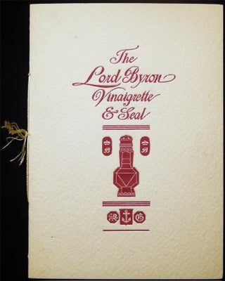Item #027831 Lord Byron Vinaigrette & Seal. Americana - 19th Century - Luxury Manufacturers -...