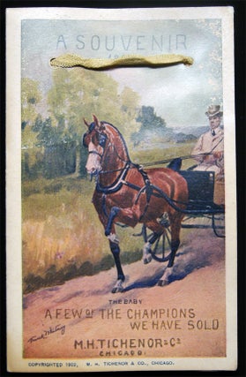 Item #027890 A Souvenir. 1902 A Few of the Champions We Have Sold. Americana - 20th Century -...