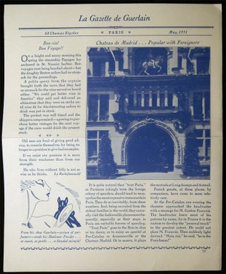 La Gazette Des Fleurs De Guerlain May, 1931