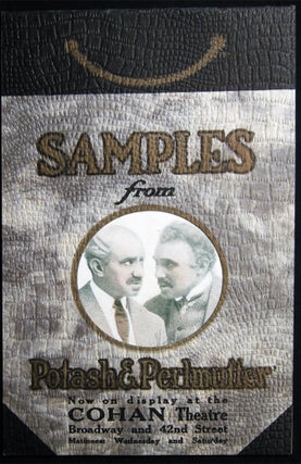 Item #028147 Samples from Potash & Perlmutter Now on Display at the Cohan Theatre Broadway and...