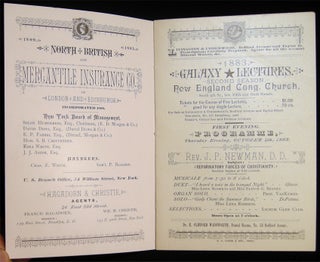 1883 Second Season 1883 Galaxy Lectures