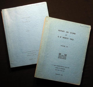 Item #028226 Report on Storm of 6-8 March 1962 Volume I & Volume III. Americana - 20th Century -...