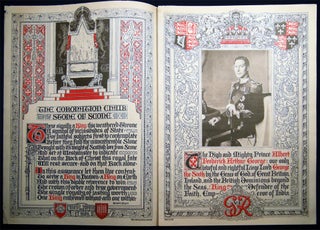 The Christian Science Monitor Coronation Color Section King George VI