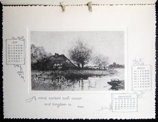 Happy Seasons A Calendar for 1901
