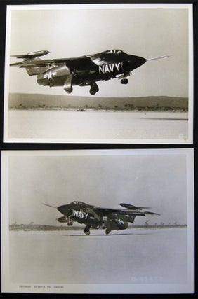 Group of Press Photographs of the Grumman XF10F Jaguar Jet