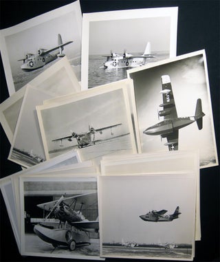 Item #028298 Circa 1930- 1970 Collection of Photographs of Amphibious Aircraft - Flying Boats....