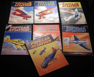 Item #028310 1936 Popular Aviation Including Southern Aviation and Aeronautics. A Magazine for...