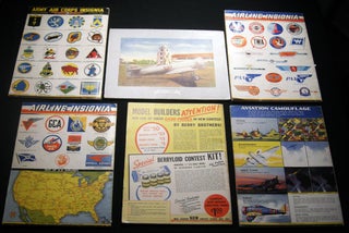 1936 Popular Aviation Including Southern Aviation and Aeronautics. A Magazine for the Promotion of Amateur Aviation and Private Flying. Seven Issues: January - February - April - May - June - July - November