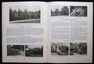 Home Landscapes Hicks Nurseries Westbury, L.I. Illustrated Catalog Inscribed and Signed By Horticulturist Henry Hicks