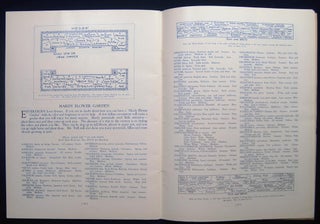 Home Landscapes Hicks Nurseries Westbury, L.I. Illustrated Catalog Inscribed and Signed By Horticulturist Henry Hicks