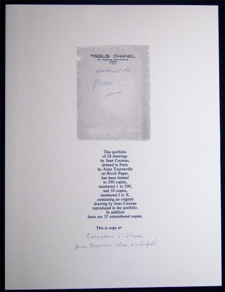 Jean Cocteau A Portfolio of Fashion & Theatre Design