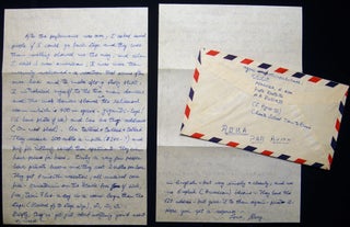 1966 Hand Written Letter Describing the Ballet in Samarkand Russia By an American Visitor Touring with the Choate School