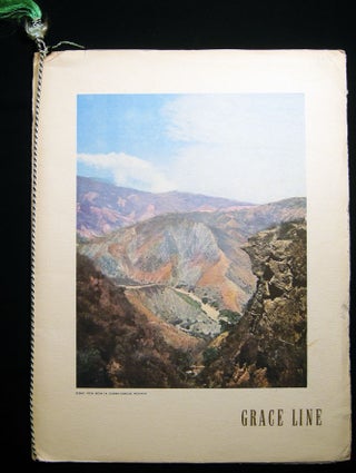 1952 - 1958 A Group of Four Menus for Pan American Day Banquets in San Francisco California, Sponsored By Grace Line Shipping