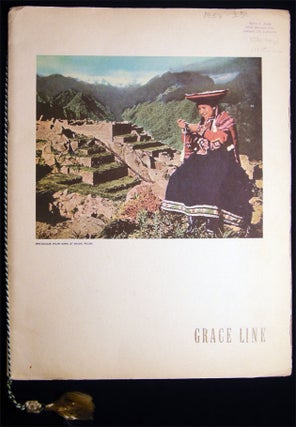 1952 - 1958 A Group of Four Menus for Pan American Day Banquets in San Francisco California, Sponsored By Grace Line Shipping