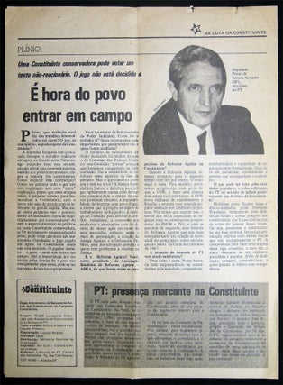Na Luta Da PT Constituinte Orgao Informativo Da Bancada Do Partido Dos Trabalhadores - Brasilia, 04 a 19 De Agosto De 1987 No. 2