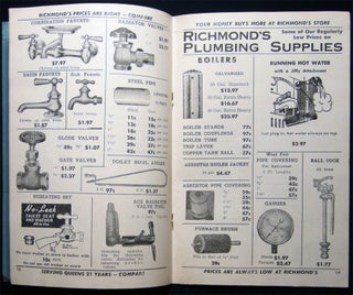 Your Household Guide Richmond's Hardware Dept. Store Spring 1949 Summer Springfield Boulevard at 113th Avenue Queens Village Garden Supplies Housewares -- Paints
