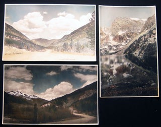 1935 - 1941 Collection of Hand-Colored Photographs of the Mountains of Colorado