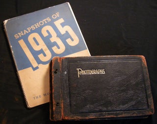 Item #028632 1930 to 1933 (and) 1935: Two Albums of Photographs: Fires & Destruction New York...