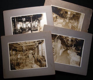 Item #028634 Circa 1910 Machine Shop Photographs. Americana - 20th Century - Occupational...