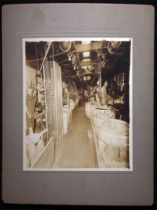 Circa 1910 Machine Shop Photographs