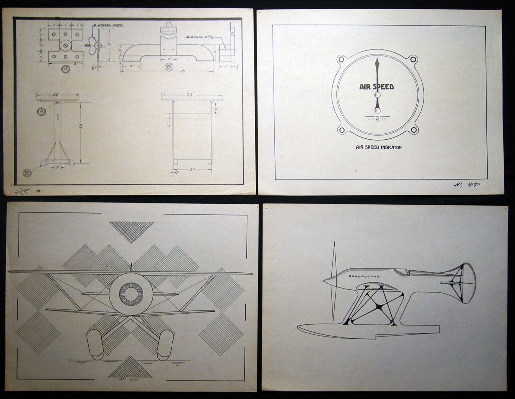Joggle Aviation Example Circa 1925 - 1935 Collection of Aviation Engineering Drawings ...