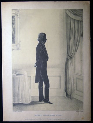 Item #028644 Henry Alexander Wise Tinted Lithograph By E.B. & E.C. Kellogg from a Life...