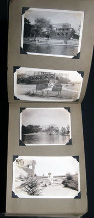 1930 -1931 Photograph Album Livingston Manor Jones Beach Hudson River Niagara Falls