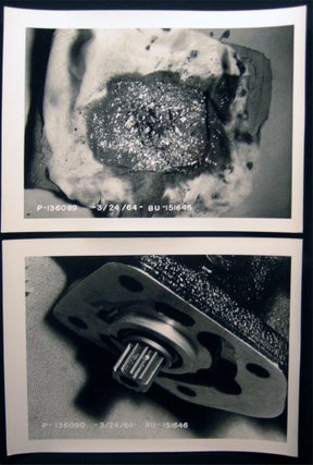 1964 Series of Photographs of Damaged Parts and Systems of a Grumman S-2F Tracker Airplane After a Water Landing.