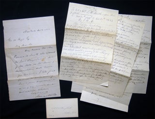 Item #028667 19th Century Manuscript Genealogy & Ephemera of Edward Henry Smith (1809 - 1885) of...