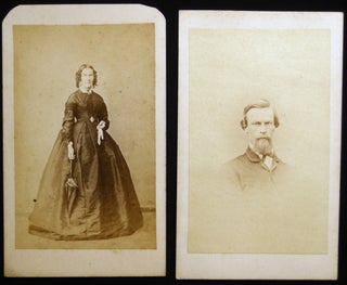 Circa 1865 A Group of Four Portrait Cartes-de-Visite