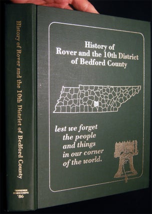 Item #028700 History of Rover and the 10th District of Bedford County with Related Family...
