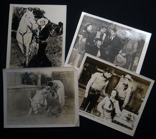 Item #028731 1942 Group of Movie-Still Photographs of Columbia Pictures Western Star Charles...